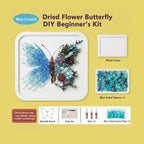 Butterfly Crystal & Dried Floral Shadow Box Kit