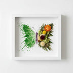Butterfly Crystal & Dried Floral Shadow Box Kit