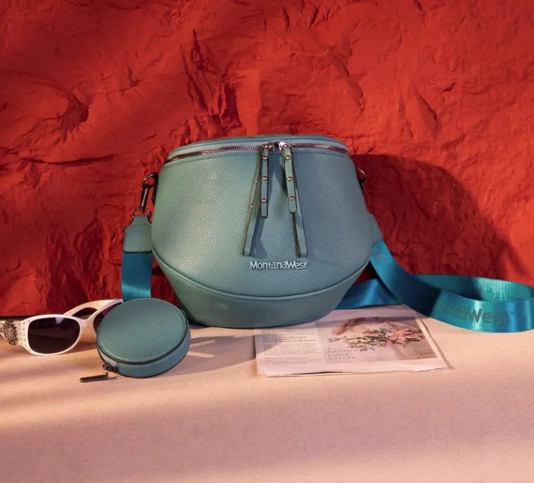 Montana West Large Fanny Pack Crossbody Sling Bags with Adjustable Strap and Coin Purse