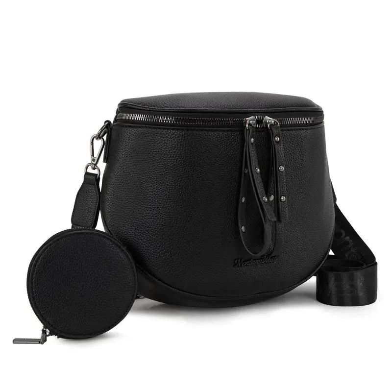 Montana West Large Fanny Pack Crossbody Sling Bags with Adjustable Strap and Coin Purse