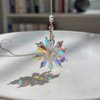 Crystal Aurora Suncatcher | Prism Rainbow Window Charm